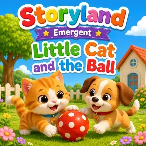 The Little cat and the Ball