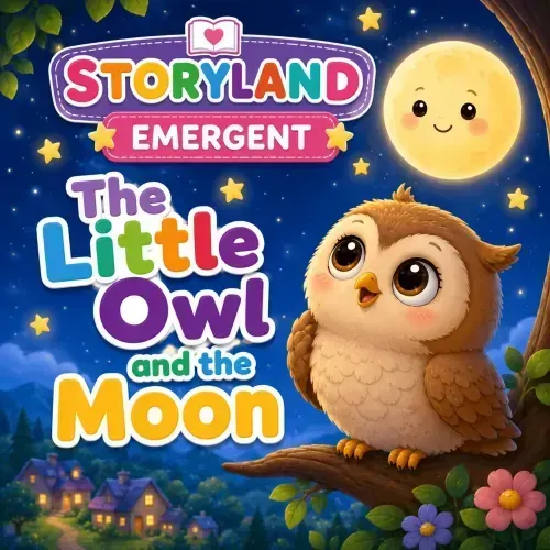 The little Owl and The Moon